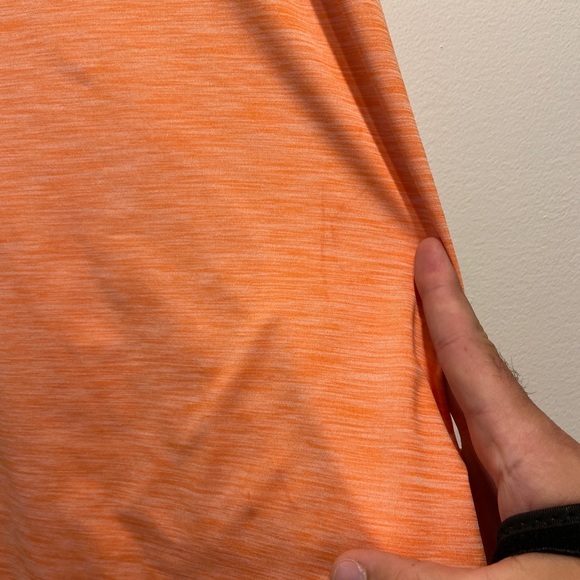 FootJoy FJ Heather Light Orange S/S Desert Springs Golf Polo Shirt Men’s L *FLAW - Picture 13 of 13